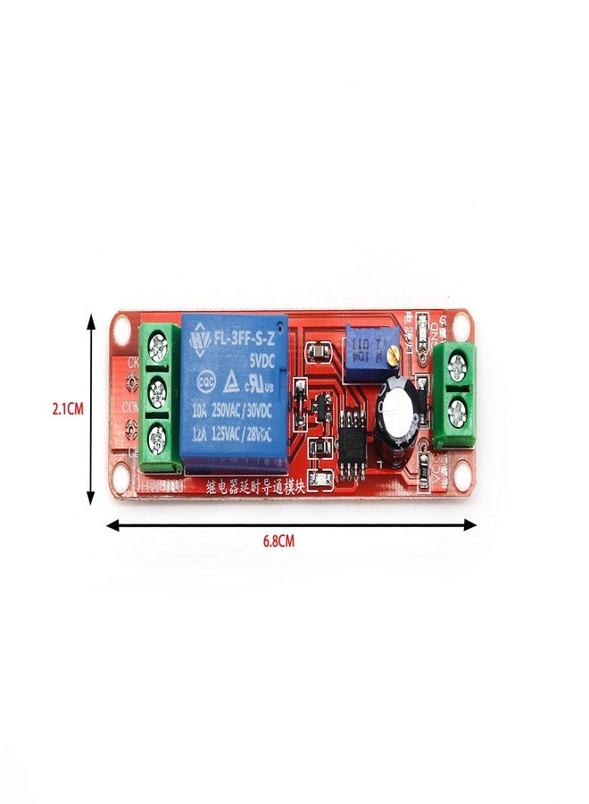 إلكترونيك سبايسس وحدة تحكم إلكترونية قابلة للتعديل NE555 DC 5V/12V مع مؤقت تأخير - Image 5